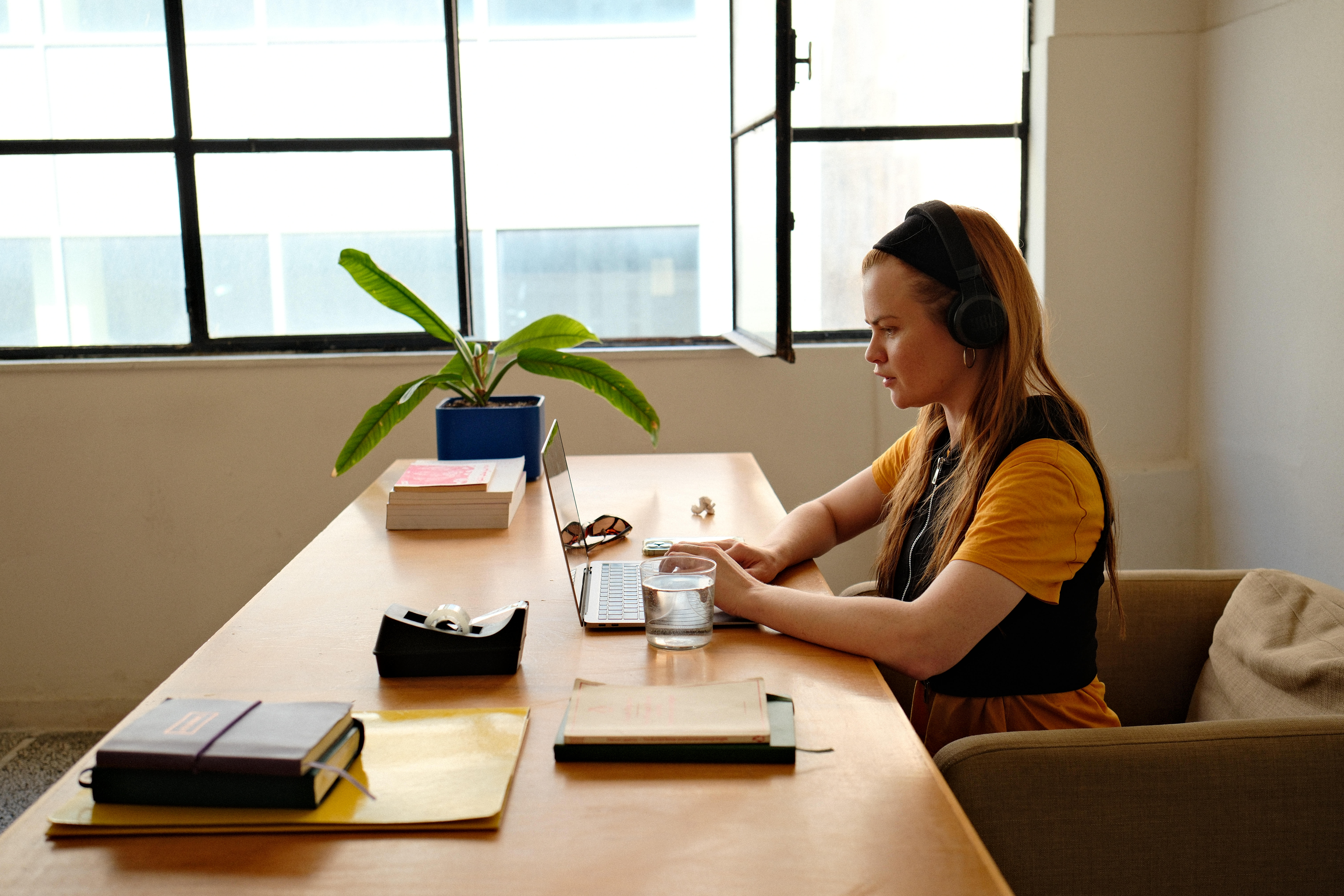Open coworking area available for rent